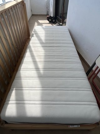 2 Letti Singoli IKEA con Materassi MALVIK