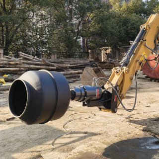 Ahoyador miniexcavadora