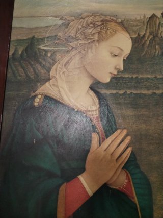 Cuadro religioso  Marco madera