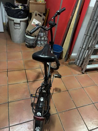 Bici plegable MOMA con cambios de marchas revisada