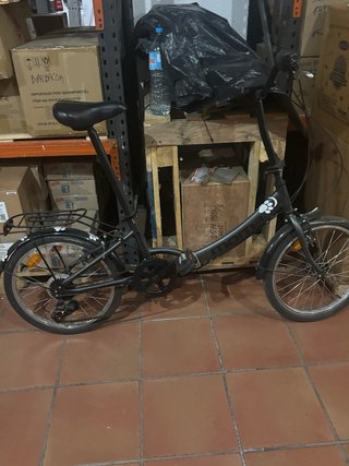 Bici plegable MOMA con cambios de marchas revisada