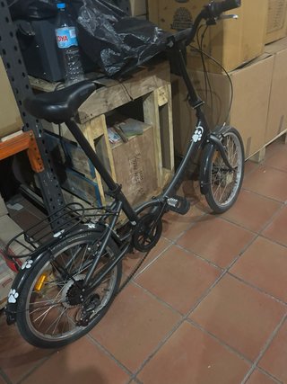 Bici plegable MOMA con cambios de marchas revisada