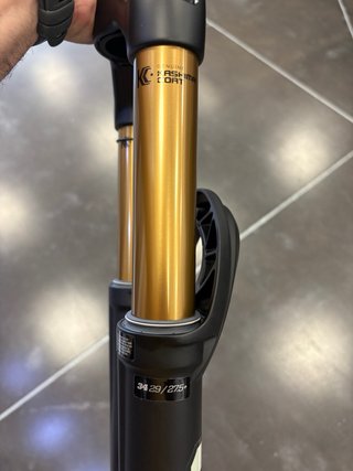 Horquilla Fox 34 Factory Kashima 130mm GRIP2 NUEVA
