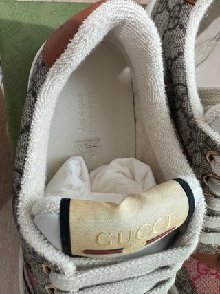 Zapatillas Gucci Beige/Rosa Talla 36