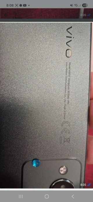 Vendo Vivo V2310 5G - 256GB CON CARGADOR ORIGINAL