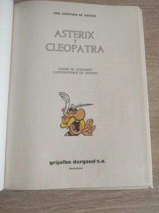 Comic de Asterix y Obelix