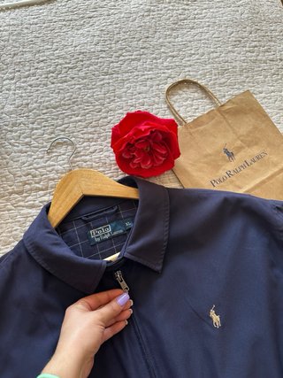 Chaqueta Ralph Lauren Harrington Talla XL Azul