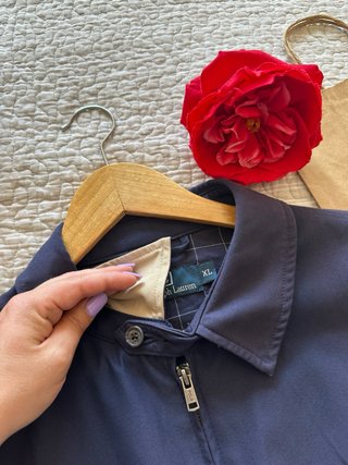 Chaqueta Ralph Lauren Harrington Talla XL Azul