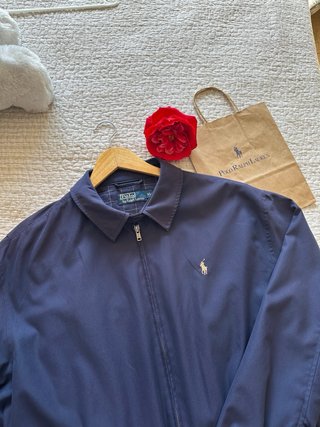 Chaqueta Ralph Lauren Harrington Talla XL Azul