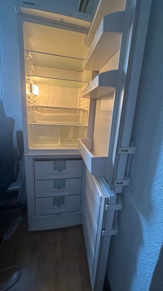 Nevera Combi Liebherr Blanca