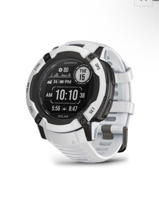Garmin Instinct 2X Solar Smartwatch Blanco
