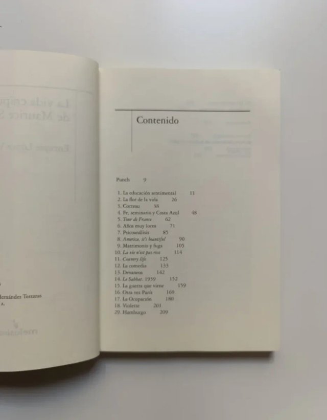 La vida crápula de Maurice Sachs.