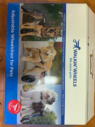Sedia a rotelle per cani grandi Walkin' Pets