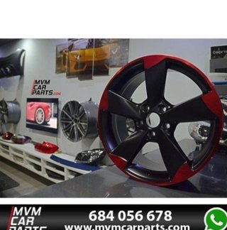 Llanta  Rotor Red Candy Audi