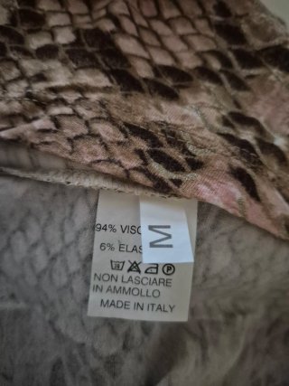 Set 2 maglie donna animalier Made in Italy