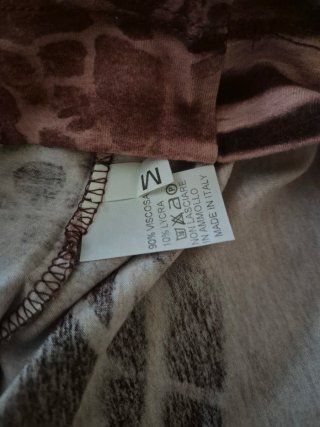 Set 2 maglie donna animalier Made in Italy