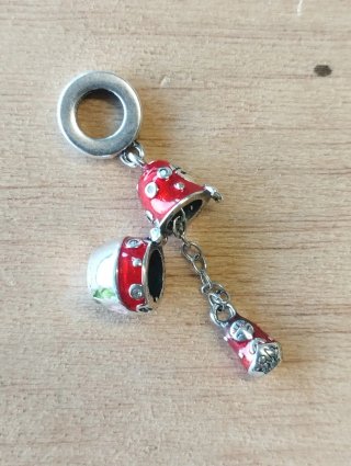 Charm Matrioska Plata 925