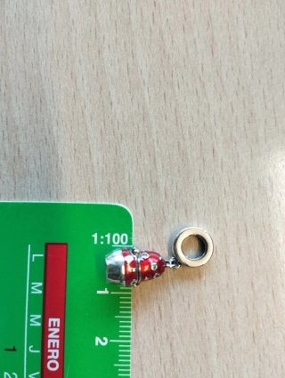 Charm Matrioska Plata 925