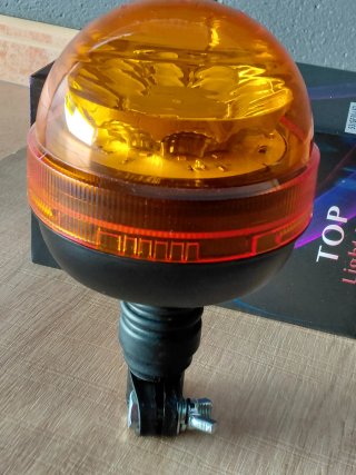 Luz Rotativa LED Naranja