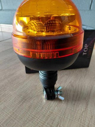 Luz Rotativa LED Naranja