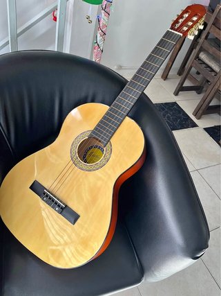Guitarra Clásica Madera Clara