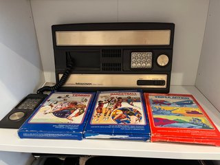 Consola Mattel Intellivision + 3 Juegos