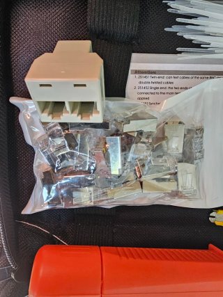 Kit herramientas red RJ45, RJ11, pelacables