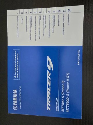 Yamaha Tracer 9 GT YAMT Noviembre 2025 con 1500Km