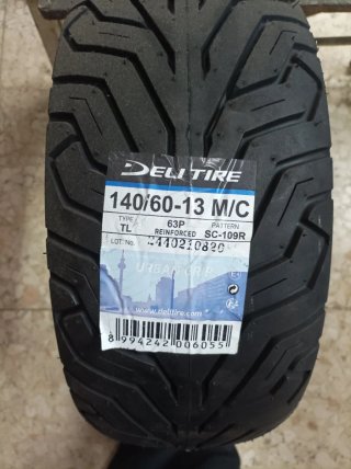 Neumático Moto Deli Tire 140/60-13 SC-109R