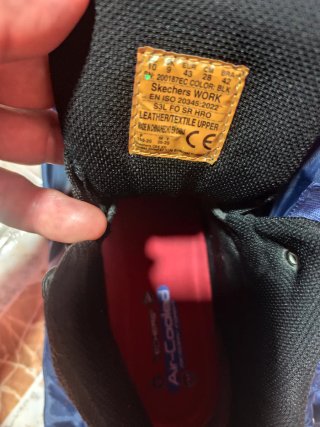 Botas de Seguridad Skechers Negras