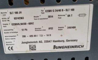Cargador Jungheinrich 24V 40A