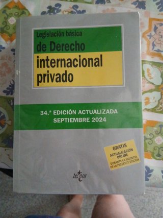 Legislación básica de Derecho Internacional pri...