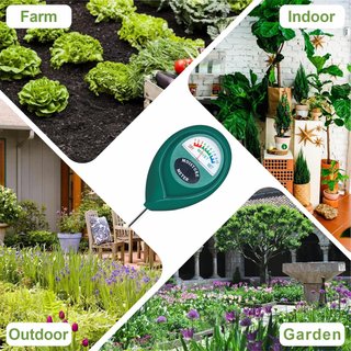 XLUX medidor humedad plantas, higrómetro de suelo