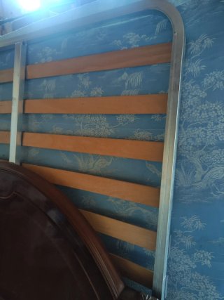 Cama Matrimonio Madera Maciza 135cm