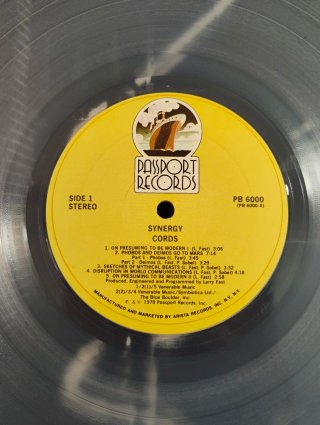 Synergy Cords LP Vinilo