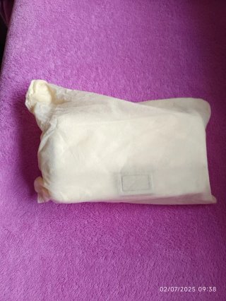 Bolso de fiesta blanco acolchado