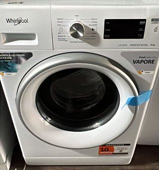 Lavadora Carga Frontal Whirlpool 8kg