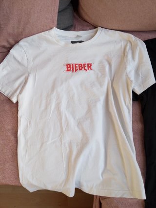 Camisetas JUSTIN BIEBER team stadium talla XS y S
