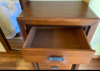 Muebles de dormitorio madera de chapa de Cerezo