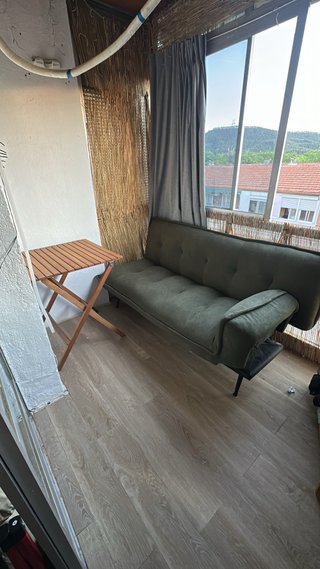 Sofá Cama Nórdico Verde 3 Plazas