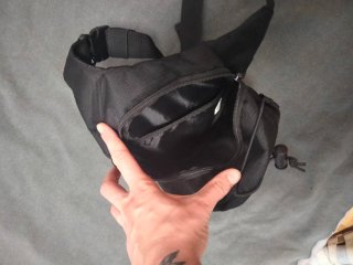 Pernera Táctica Negra moto