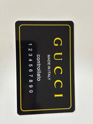 Tarjetero Gucci Marrón y Naranja Nuevo