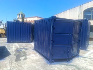 Contenedores obra 8 y 10 pies