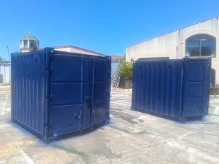 Contenedores obra 8 y 10 pies