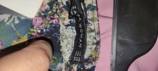 Falda de verano estampada