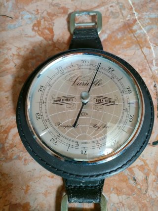 Reloj de pared Diehl con barómetro