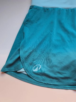 Falda pádel Decathlon Domyos verde talla M