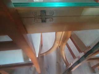 Conjunto mesa libro y sillas comedor