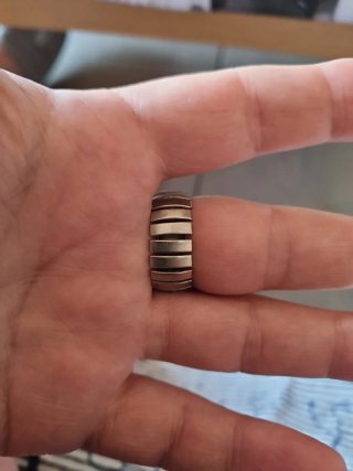Reloj Marc Gay Anillo Miniatura Oro/Plata