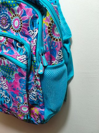 Mochila escolar infantil estampada